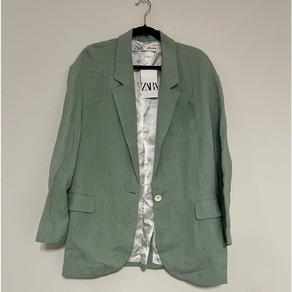 Zara Linen Blazer